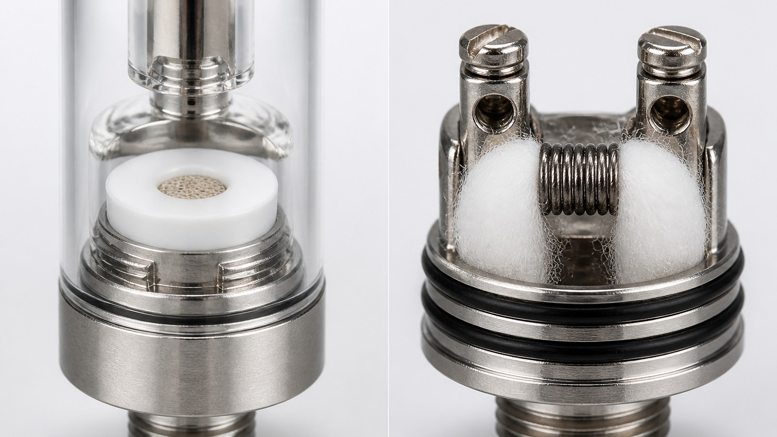 Ceramic vs cotton heating for cannabis oil