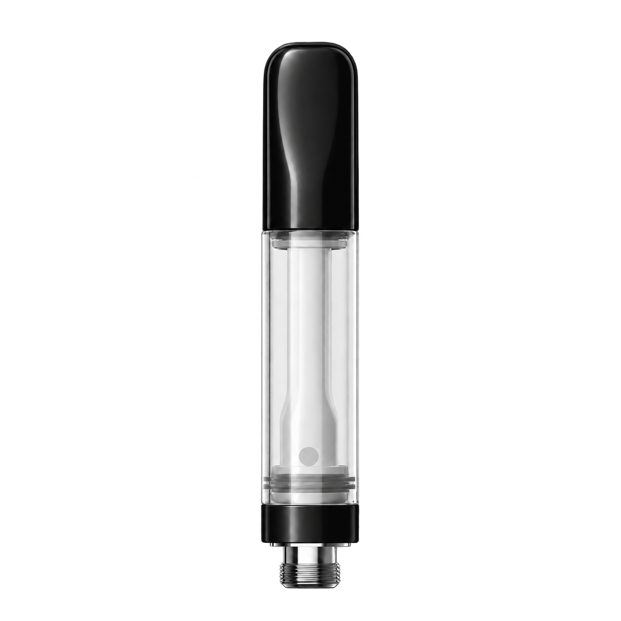 3DevicesCCELL Ceramic EVOMAX black mouthpiece cartridge alternate angle