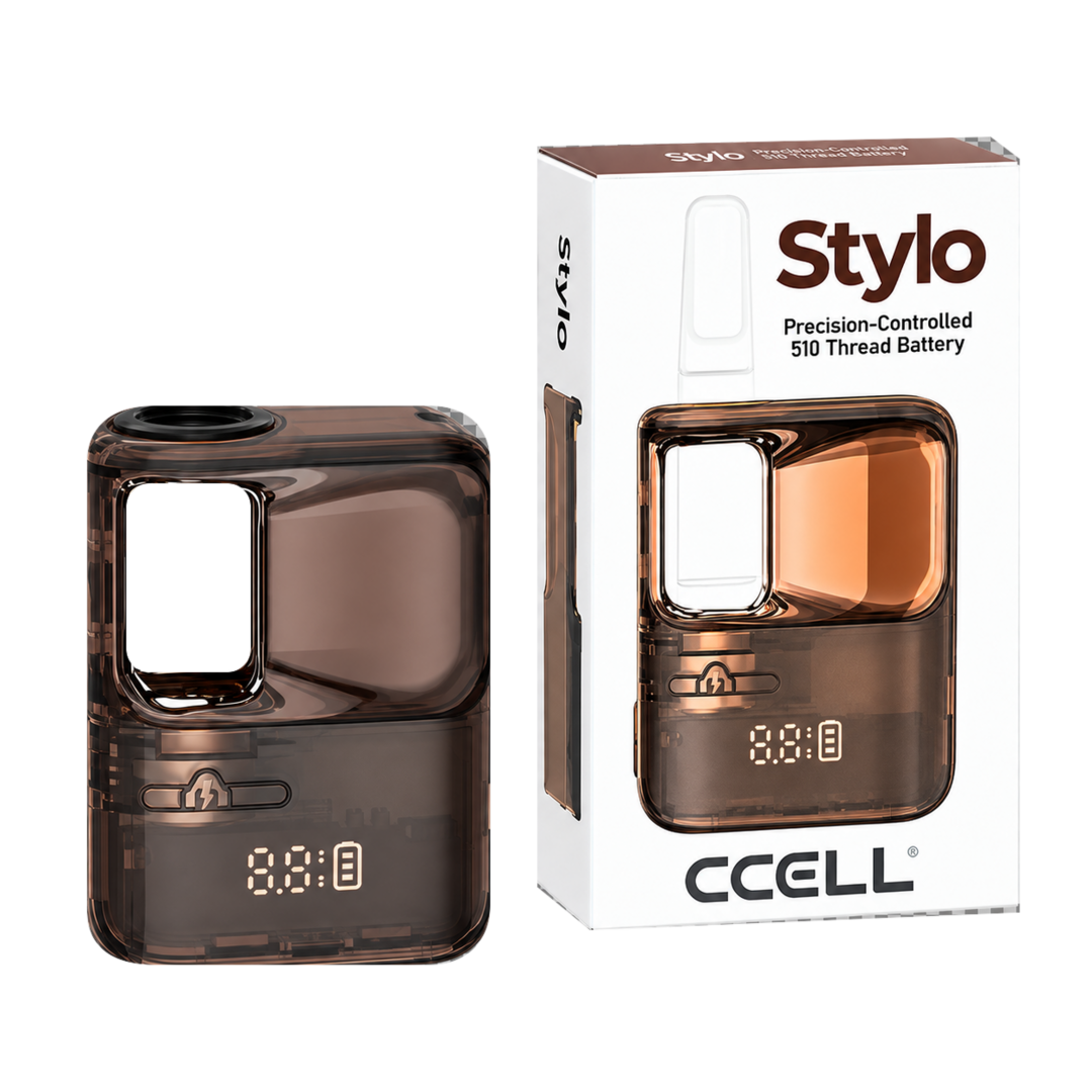 stylo brown device full box transparent 1080